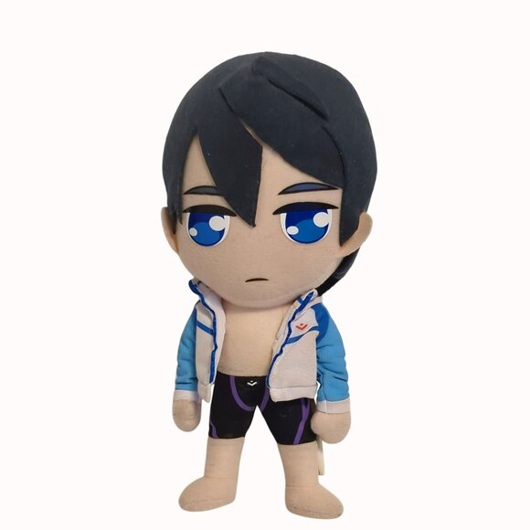 Free! Anime Plush Doll Haruka Nanase From Iwatobi Swim Club 8-Inches - Picture 2 of 5